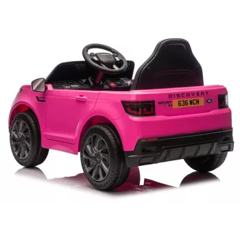 LEAN CARS Land Rover Discovery DLS-K06 Różowy Samochodzik Elektryczny na Akumulator