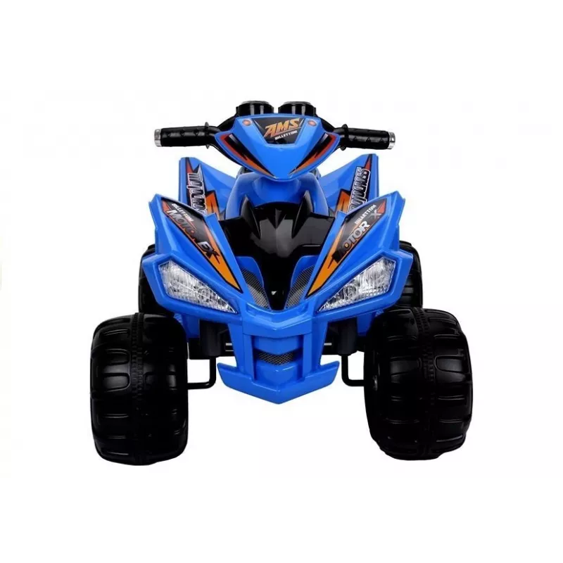 LEAN CARS Medium Quad Blue - Elektryczny pojazd jezdny