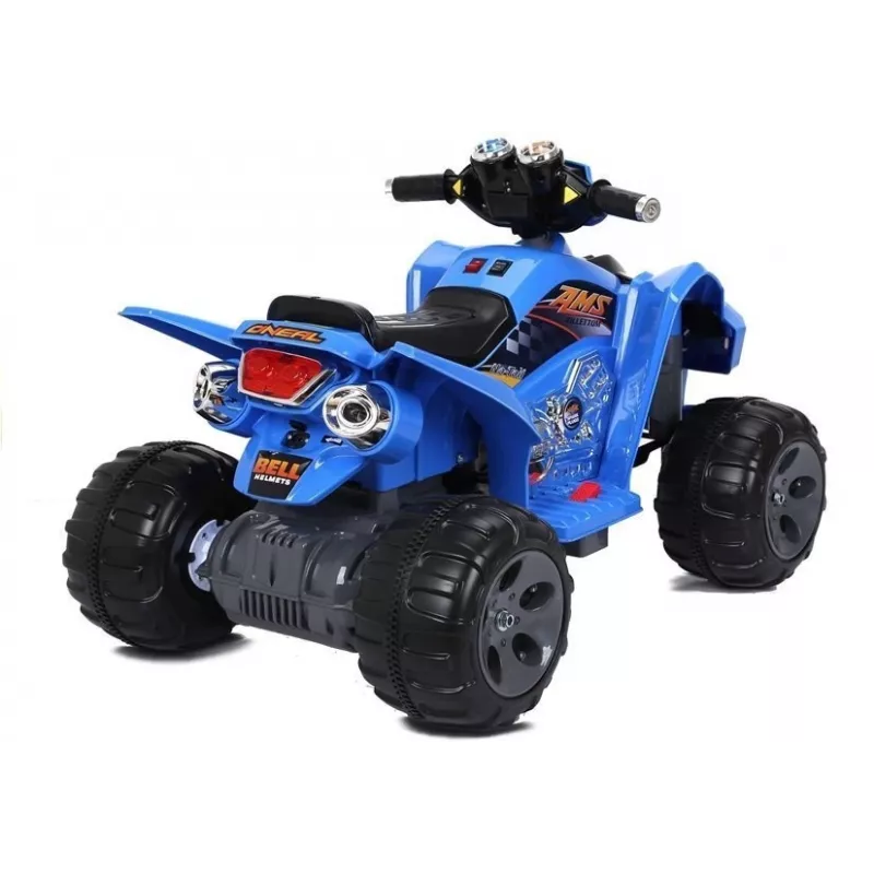 LEAN CARS Medium Quad Blue - Elektryczny pojazd jezdny