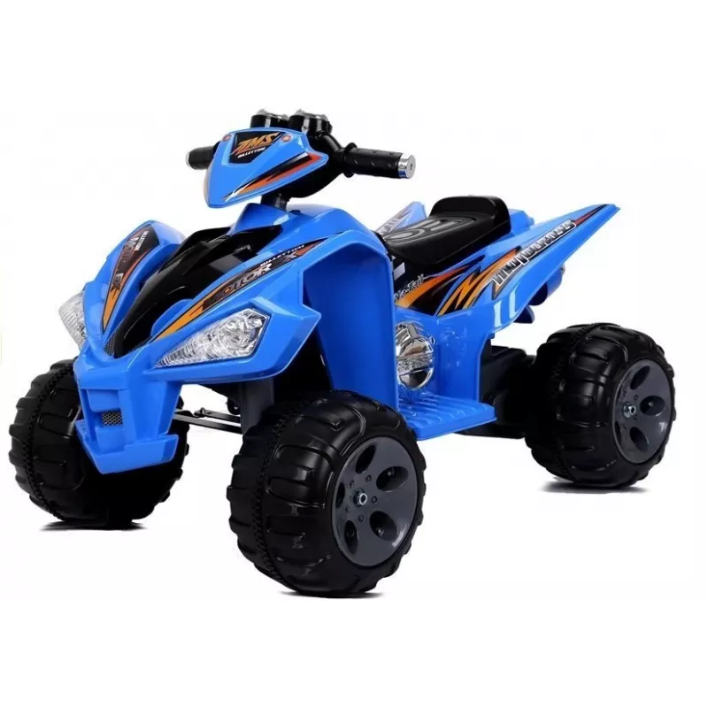 LEAN CARS Medium Quad Blue - Elektryczny pojazd jezdny