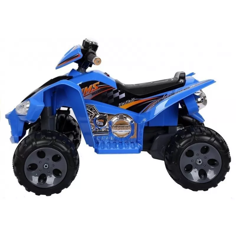 LEAN CARS Medium Quad Blue - Elektryczny pojazd jezdny