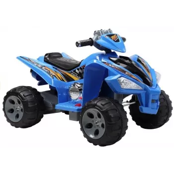 LEAN CARS Medium Quad Blue - Elektryczny pojazd jezdny