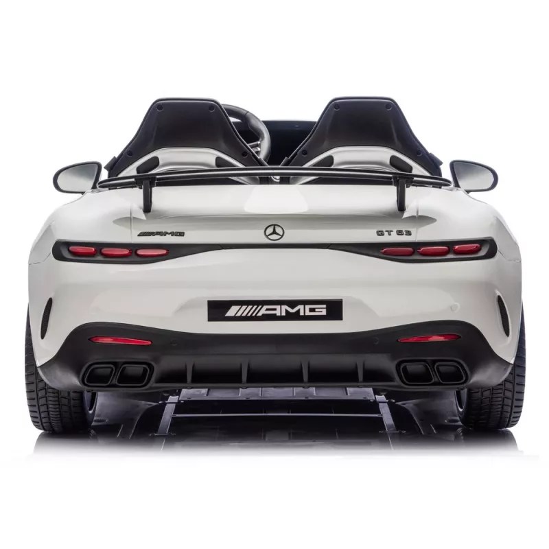 LEAN CARS Mercedes-AMG GT63 24V biały pojazd na akumulator dla dzieci