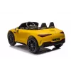 LEAN CARS Mercedes AMG SL63 Samochód na baterie, malowany na żółto