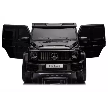 LEAN CARS Mercedes G63 XXL MP4 24V 4x4 Black Ride-On Car z pilotem