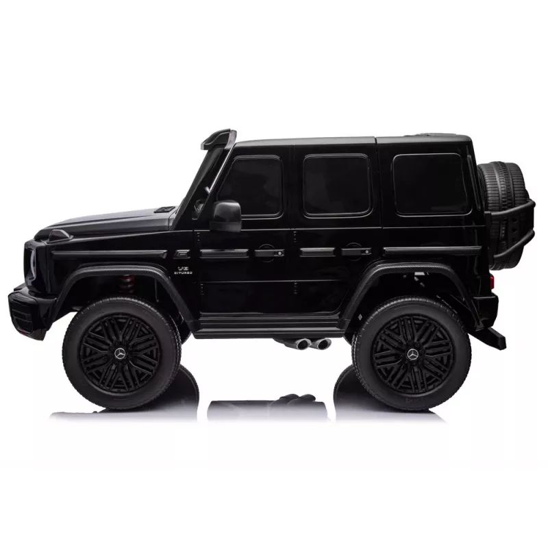 LEAN CARS Mercedes G63 XXL MP4 24V 4x4 Black Ride-On Car z pilotem