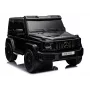 LEAN CARS Mercedes G63 XXL MP4 24V 4x4 Black Ride-On Car z pilotem