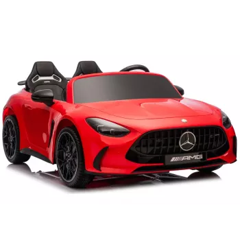 LEAN CARS Mercedes GT63 AMG DK-GT63 24V LCD Samochód na baterię, czerwony