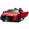LEAN CARS Mercedes GT63 AMG DK-GT63 24V LCD Samochód na baterię Czerwony