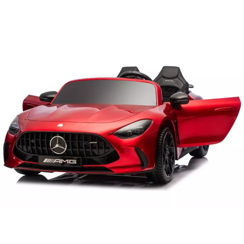 LEAN CARS Mercedes GT63 AMG DK-GT63 24V LCD Samochód na baterię Czerwony