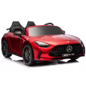 LEAN CARS Mercedes GT63 AMG DK-GT63 24V LCD Samochód na baterię Czerwony