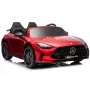 LEAN CARS Mercedes GT63 AMG DK-GT63 24V LCD Samochód na baterię Czerwony