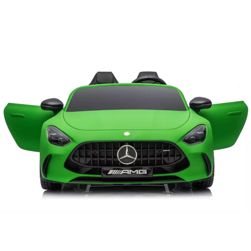LEAN CARS Mercedes GT63 AMG DK-GT63 24V LCD Matte Green Battery Car