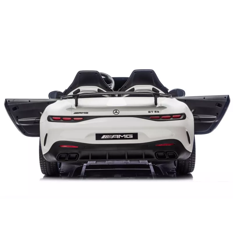 LEAN CARS Mercedes GT63 AMG DK-GT63 24V LCD Biały Samochód na Baterię