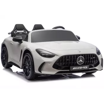 LEAN CARS Mercedes GT63 AMG DK-GT63 24V LCD Biały Samochód na Baterię