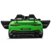LEAN CARS Mercedes GT63 AMG DKGT63 24V Quiet Engine Matte Green Battery Car