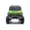 LEAN CARS Mercedes Unimog 12V elektryczny samochód do jazdy zielony