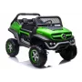 LEAN CARS Mercedes Unimog 12V elektryczny samochód do jazdy zielony