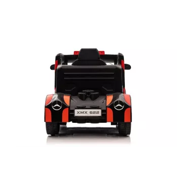 LEAN CARS Mercedes XMX622 Red Ride-On Truck z diodami LED