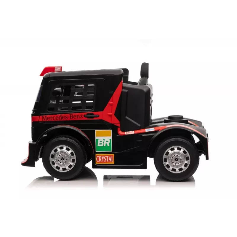LEAN CARS Mercedes XMX622 Red Ride-On Truck z diodami LED
