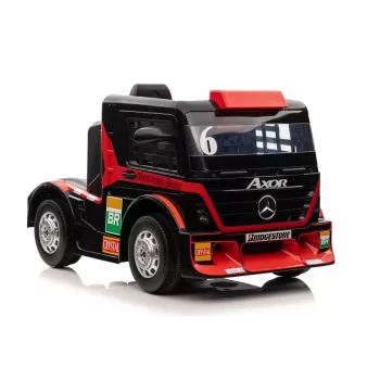 LEAN CARS Mercedes XMX622 Red Ride-On Truck z diodami LED