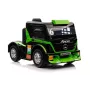 LEAN CARS Mercedes XMX622 Truck z baterią, światłami LED i pilotem, zielony