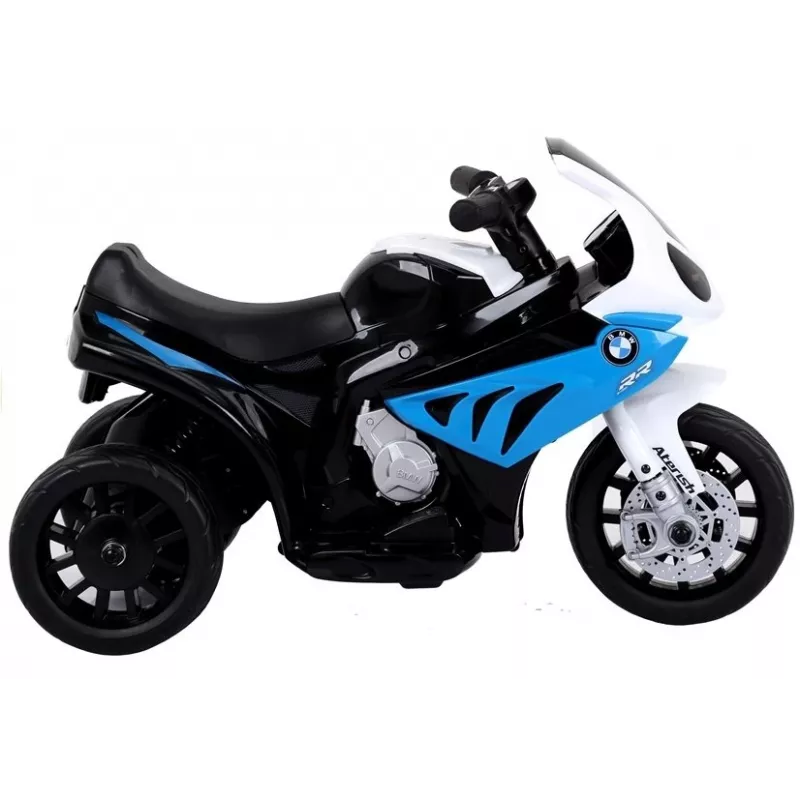 LEAN CARS Motocykl BMW S1000RR Niebieski Model Odlewany Skala 1:9