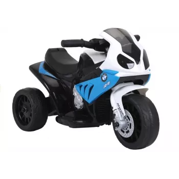 LEAN CARS Motocykl BMW S1000RR Niebieski Model Odlewany Skala 1:9
