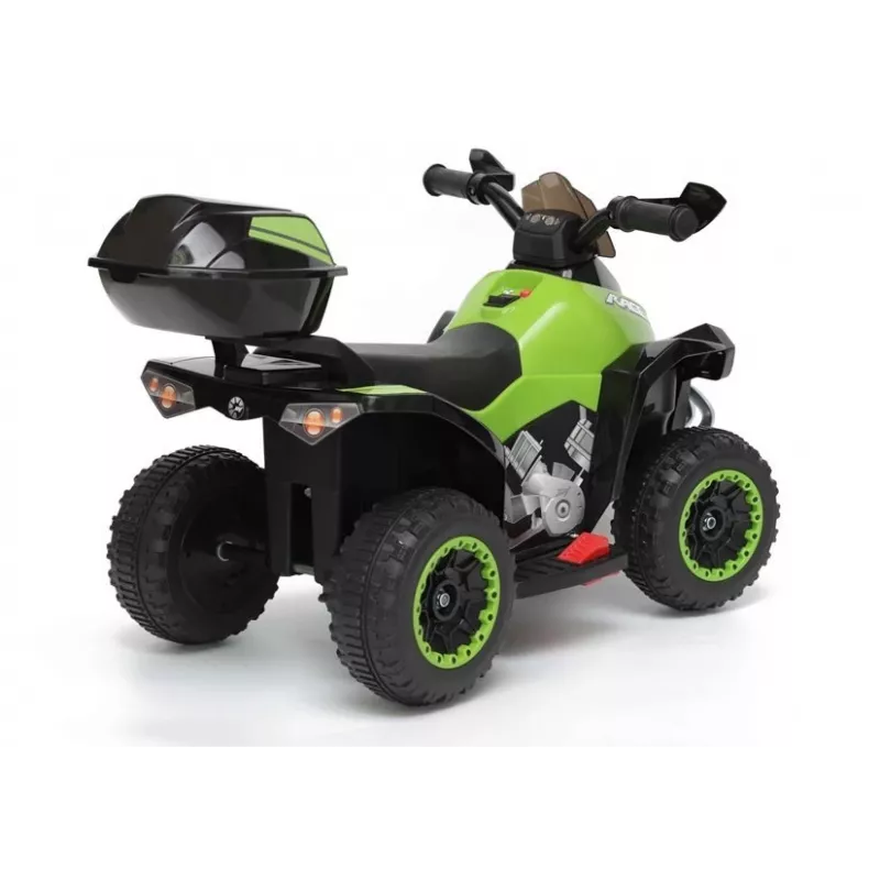 LEAN CARS Q Quad Elektryczny Quad GTS1188-A Zielony Światła LED Muzyka Skrzynia