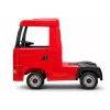 LEAN CARS Scania 500R HL698 12V elektryczny samochód na akumulator 4x4 czerwony malowany z pilotem