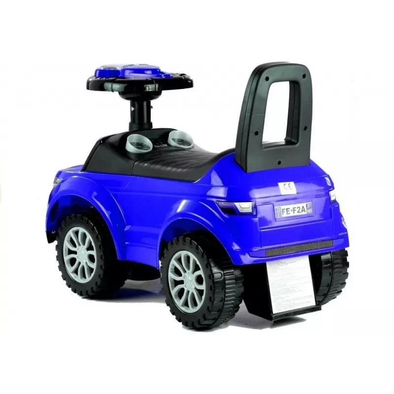 LEAN CARS Samochodzik dla maluchów 613W Niebieski Dźwięk Światło