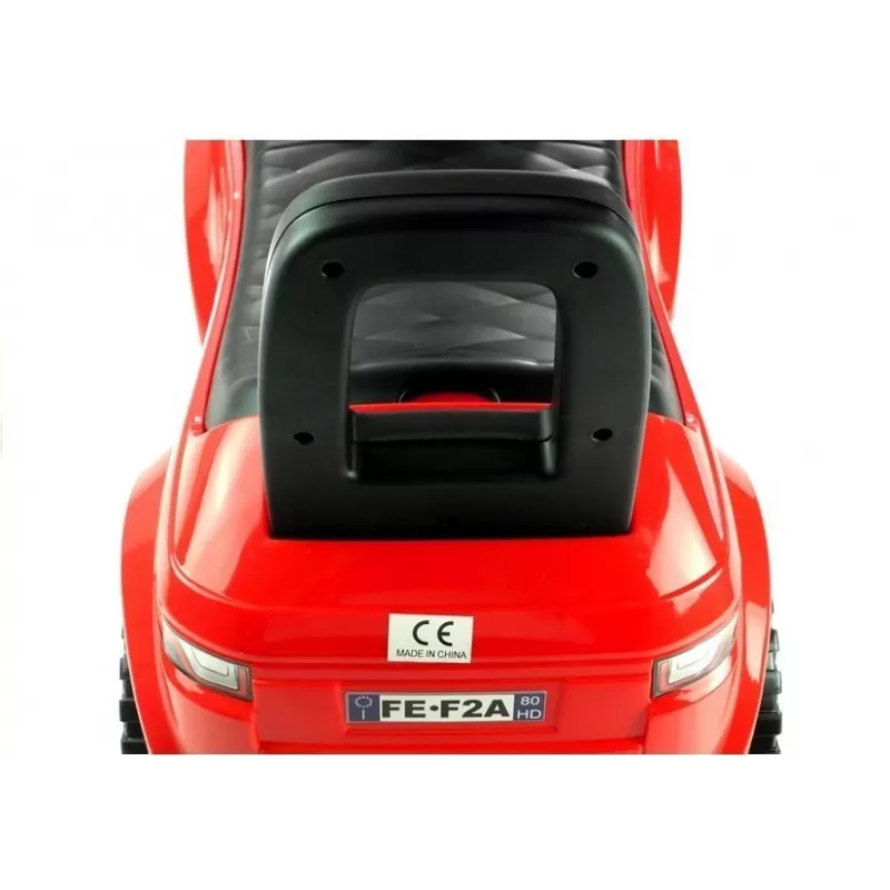 LEAN CARS Samochodzik dla Maluchów 613W Czerwony Dźwięk Światło
