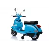 LEAN CARS Vespa Scooter Elektryczny Motocykl Jeździk - Niebieski