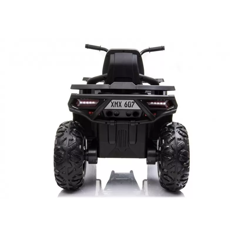 LEAN CARS XMX607 Elektryczny quad dla dzieci z lampami LED i MP3 - Czarny