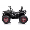 LEAN CARS XMX607 Elektryczny quad dla dzieci z lampami LED i MP3 - Czarny
