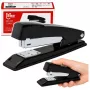 Zszywacz biurowy LEAN Classic Office School, czarny, zszywki 50mm 24/6 26/6