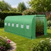 LEAN Garden Tunel foliowy szklarniowy PRO stelaż 25MM 10x4x2M 40M²