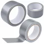 LEAN Gray Reinforced Repair Tape Strong Silver 48mm x 15m