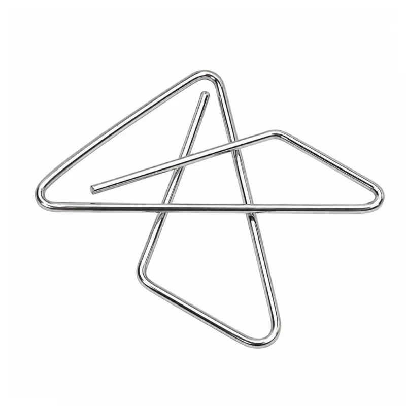 LEAN Metalowe spinacze motylkowe krzyżowe do dokumentów biurowych 64 mm 12 szt.