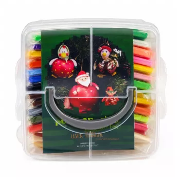LEAN Plasticine Dough Accessories For Creating Jewelry Decorations 24 pcs.