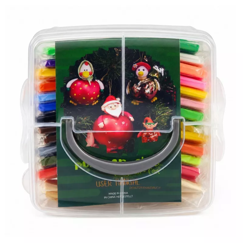 LEAN Plasticine Dough Accessories For Creating Jewelry Decorations 24 pcs.