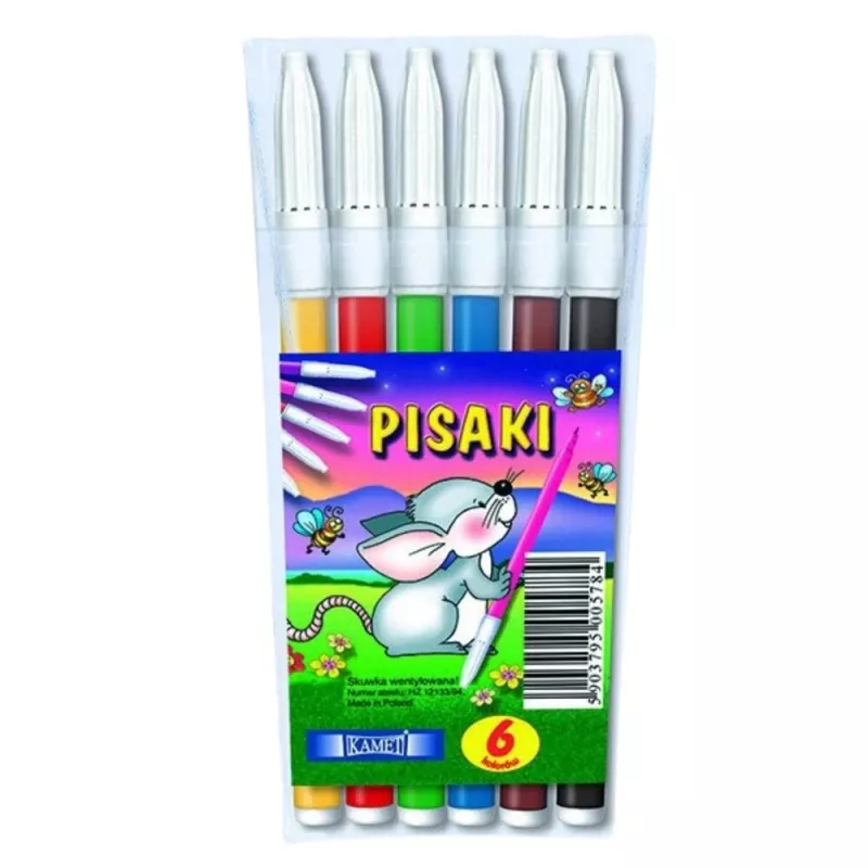 LEAN SCHOOL KAMET Pisaki 6 kolorów