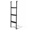 LEAN SPORT BEST 97 cm Drabinka do trampoliny – 2-stopniowa, antypoślizgowa stal, uniwersalna, czarna