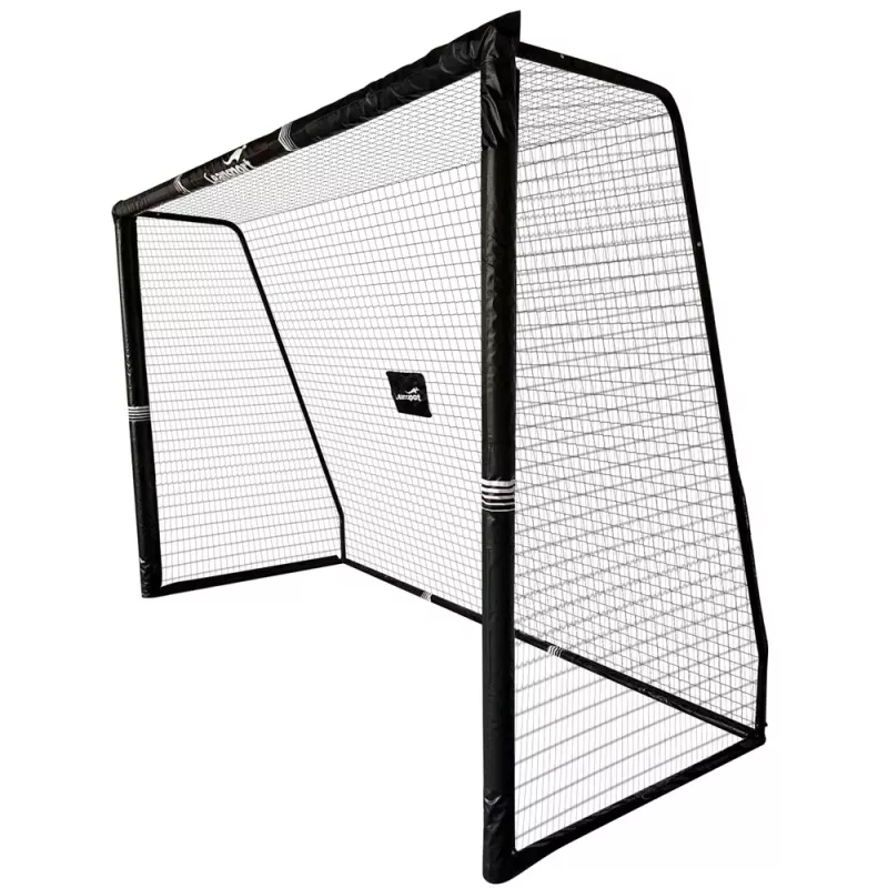 LEAN SPORT Przenośna bramka do piłki nożnej dla dzieci Metalowa 300×200×120cm