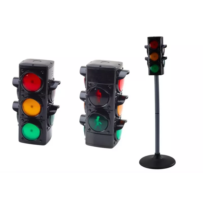 LEAN TOYS 20644 Sygnalizator świetlny z efektami świetlnymi i dźwiękowymi