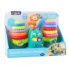 LEAN TOYS 23009 Interaktywna edukacyjna waga małpka dla maluchów - 20 klocków, dźwięki i melodie