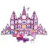 LEAN TOYS 25282 Magnetyczne Klocki Zestaw Witraż z Różowymi Markerami, 126 Elementów, Kreatywna Zabawka Artystyczna