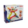 LEAN TOYS 3-in-1 Interaktywny Wózek dla Niemowląt z Kierownicą Dźwiękami Melodiami Zwierzętami