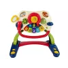 LEAN TOYS 3-in-1 Interaktywny Wózek dla Niemowląt z Kierownicą Dźwiękami Melodiami Zwierzętami