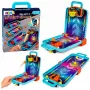 LEAN TOYS 3-w-1 Mini Gra Arcade – Przenośny Koszykówka, Pinball i Kręgle w Walizce (Wielokolorowy)